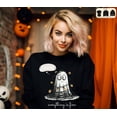 thumbnail image 3 of I'm Fine Everything Is Fine Sweatshirt, Sarcastic Halloween Sweatshirt, Funny Ghost Crewneck, 3 of 5