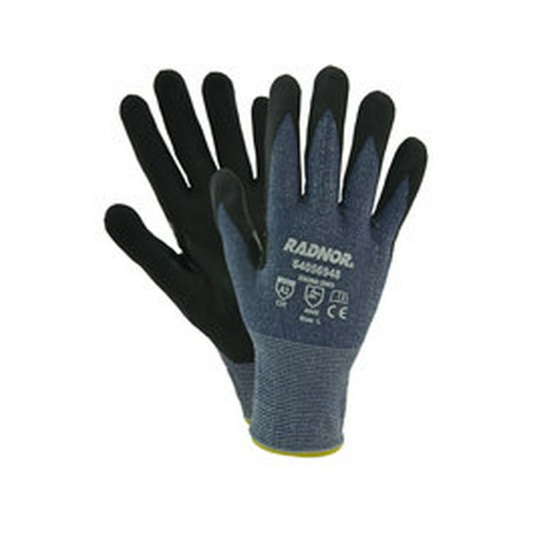 Radnor Small Radnor 15 Gauge HPPE And Microfoam Nitrile Cut Resistant Gloves With Microfoam Nitrile Coating on Palm And Fingertips 16 Pairs Walmart