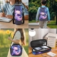 thumbnail image 3 of KUIFORTI Axolotl Reading Lightweight Elementary Backpack 4Pcs Set with Lunch Bag Pencil Pouch for Kids Boys Girls Back to School Supplies Gift, 3 of 7