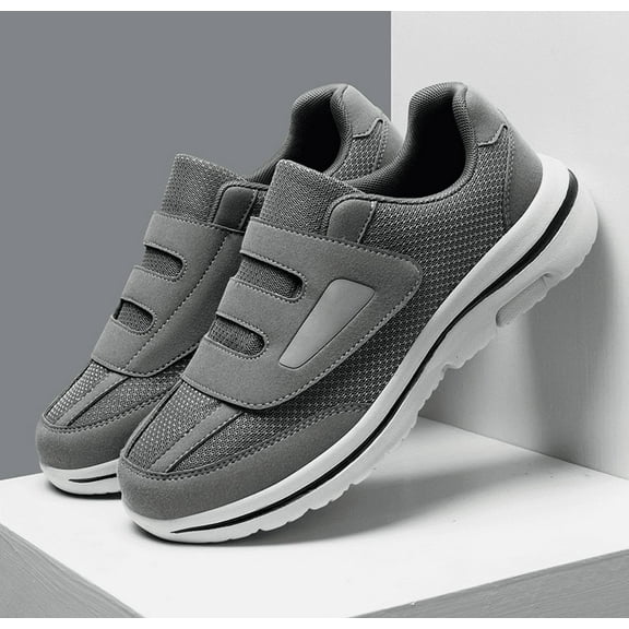 Ortho rest Men Women Diabetic Walking Shoes Swollen Feet Shoe with Adjustable Closure(black,gray,red)