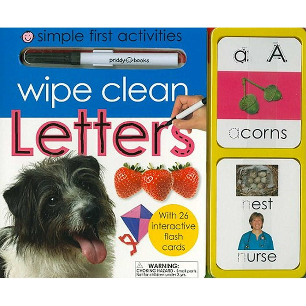 Wipe Clean Letters Simple First Activities [With Wipe Clean Pen and