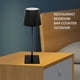 thumbnail image 5 of Lámpara De Mesa Inalámbrica LED Con Batería Recargable De 3600 MAh, Atenuación Continua De 3 Colores, Lámpara De Noche Portátil Para Bares, Dormitorios, Restaurantes, Lectura, 5 of 8
