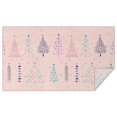 thumbnail image 1 of Meery Christmas Rectangle Table Clothes Christmas Trees Tableclothes 60x102inch Polyester Waterproof and Reusable Tableclothes for Dining Kitchen Parties Weddings and Outdoor Use, 1 of 5