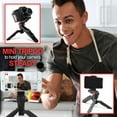 Vivitar Pistol Grip Portable Mini Tabletop Tripod for Video Vlog Stream