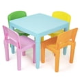 thumbnail image 1 of Humble Crew Table en Plastique pour Enfants & 4 Chaises, Lumineux Modernes, 1 of 6