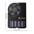thumbnail image 2 of Mosquito Killer Fan, Rechargeable 2-in-1 Electric Zapper with LED Display, 1 Pack With Charging Cable, Portable for Indoor Home Outdoor Camping Hiking Patio Backyard, 2 of 5