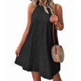 thumbnail image 2 of Swimsuit Cover Up for Women Crochet Hollow Out Summer Dresses for Women Black XL, 2 of 9