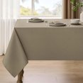 thumbnail image 1 of Solid Demask Dining Rectangular Table Cloth, Outdoor Waterproof Party Table Cover for Wedding, Picnics Table, Rectangle Easy to Clean Tablecloth(Oblong, 60 x 104 Inch (8-10 Seats), Coffee), 1 of 9