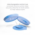 thumbnail image 4 of Ubbi Suction Plate Set with Interchangeable Suction Base for Babies and Toddlers, 2 Pack, Polaris Blue, 4 of 6