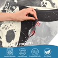 thumbnail image 3 of Yayeee Kitchen Curtains Tier Pair Light Filtering 27"x36" Rod Pocket Short Cafe Window Panel, Beige Moon, 3 of 7