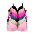 thumbnail image 2 of Paquete Con 6 Brasier Tatys Fashion Copa D, Pack Con 6 Colores Diferentes, 2 of 5