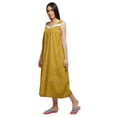 thumbnail image 4 of Moomaya Chemise de Nuit d'Allaitement à Col Rond Imprimé pour Femmes en Coton, 4 of 5