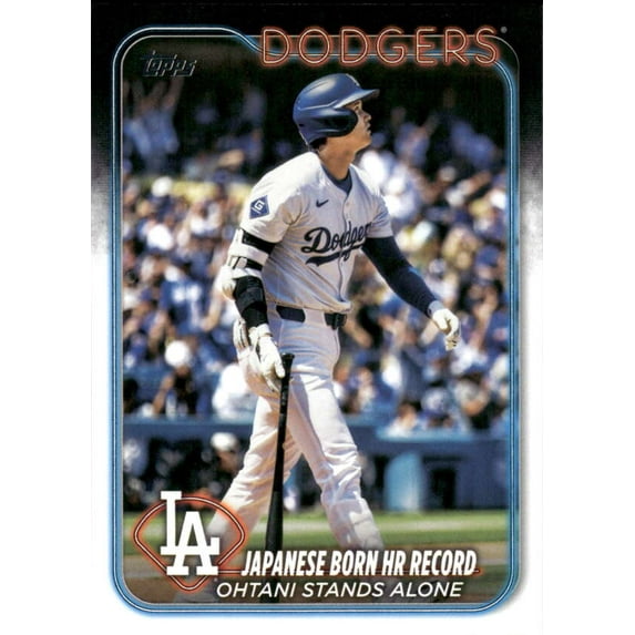 2024 Topps Update #US123 Shohei Ohtani NM-MT Dodgers Baseball Trading Card