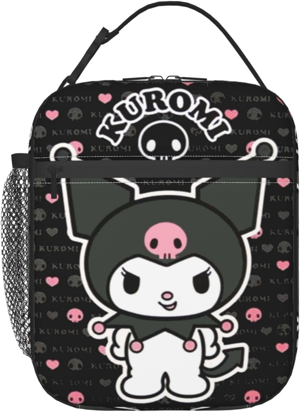 Kuromi Cartoon Lunch Box Cute Lunch Bag Large Capacity Durable Reusable Lunch Box Suitable For Women Work Travel Picnic Fi29