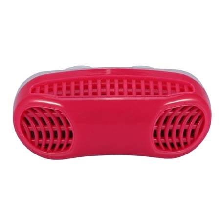 Advanced Anti Snoring and Sleeping Breath Aid Silicone Nose Clip to Ease Breathing Snoring Natural and Comfortable Sleep(Red)