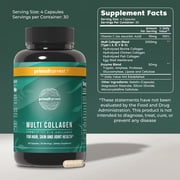 Primal Harvest Multi Collagen Capsules, 120 Count