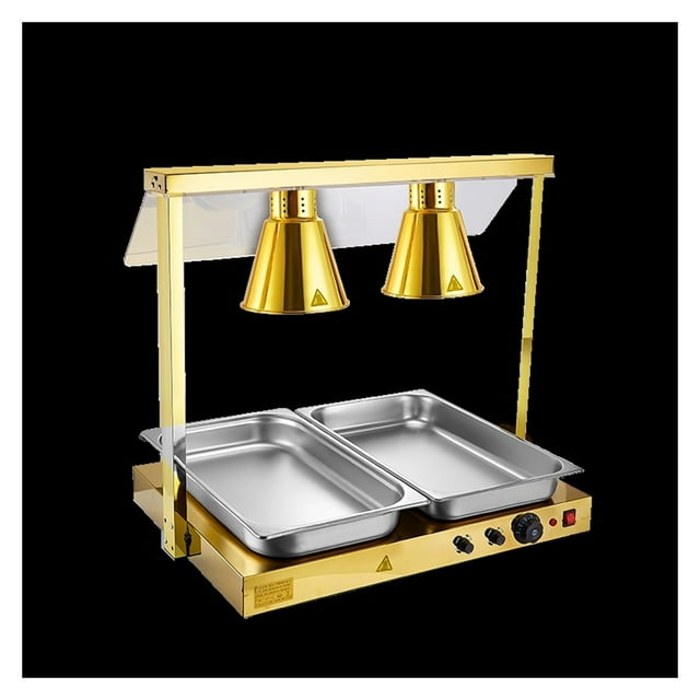 Buffet Food Insulation Lamp Insulation Table Commercial Catering Food Cooked Meat Heating Lamp