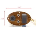 thumbnail image 3 of Four Winns Boat Ignition Switch Panel 025-4537 | Woodgrain 4 3/4 Inch, 3 of 3