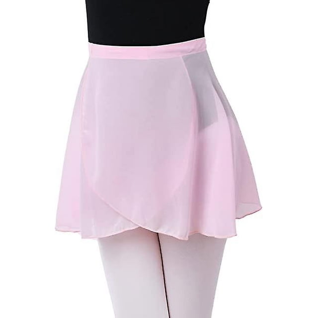 Falda de ballet de gasa Falda de ballet ajustable Talla M (cintura 120-140) Trajes de baile para niñas y mujeres Rojo Verde Cocina, Decoración y Otros