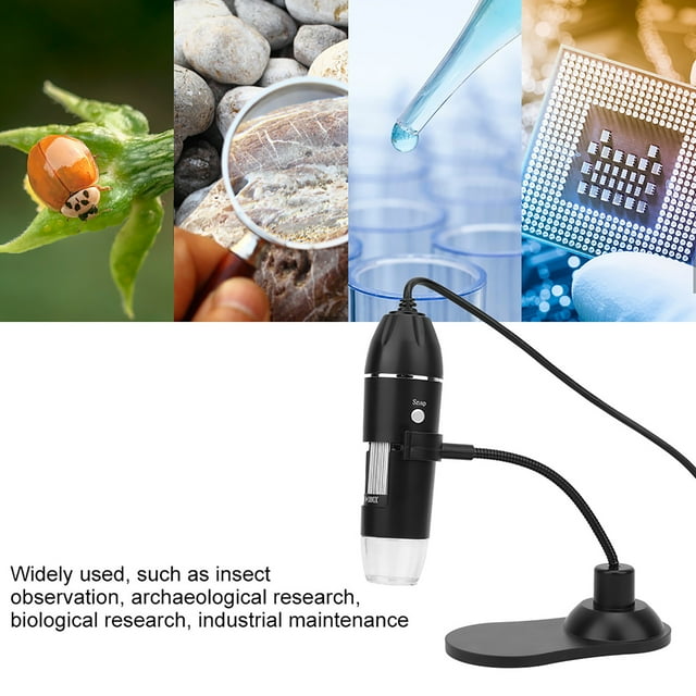 Microscopio digital USB LED 50X-1000X NikouMX Rendimiento probado