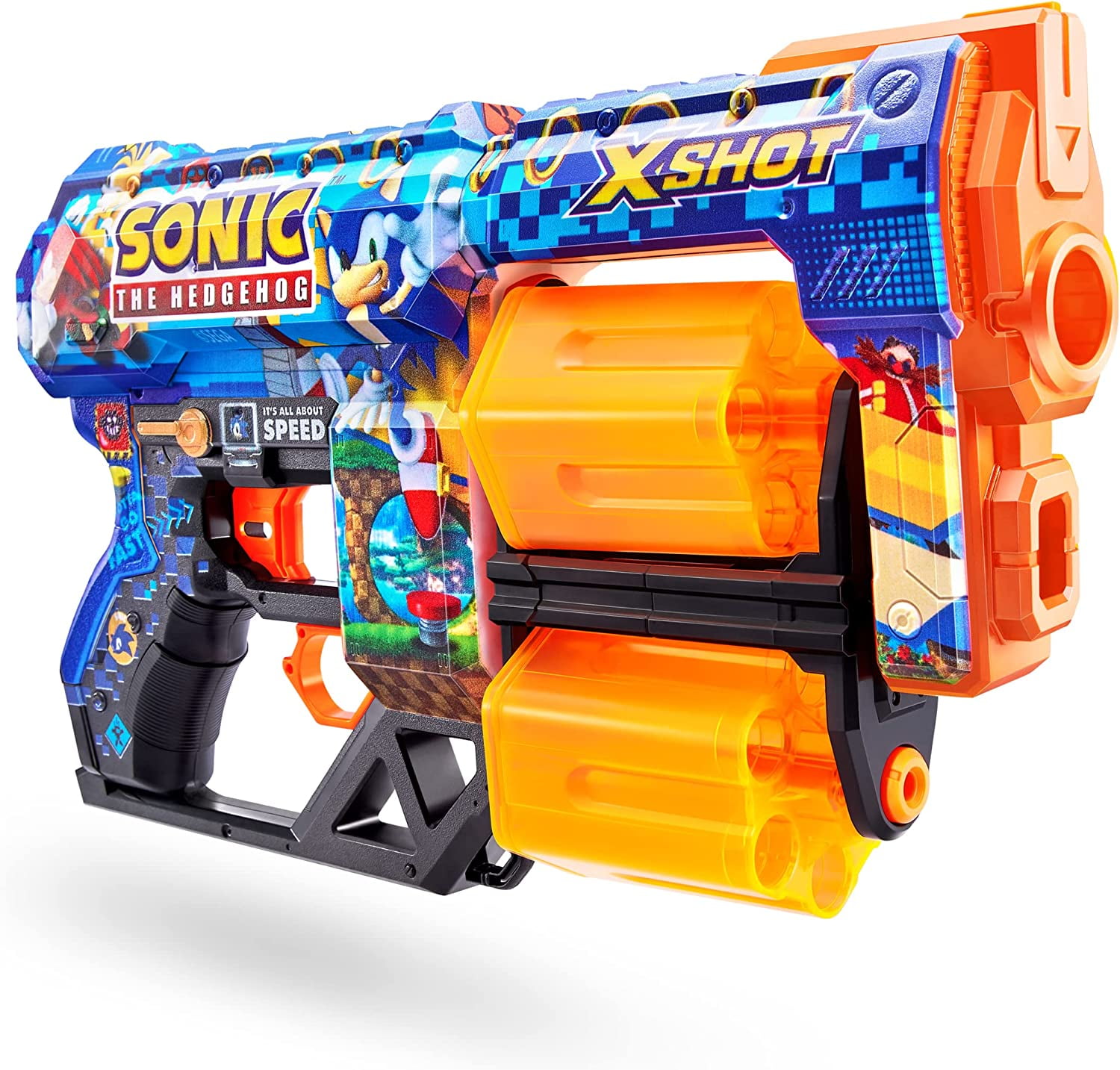 X-Shot Skinz Sonic the Hedgehog Blaster