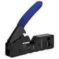 thumbnail image 3 of Multifunctional 6P8P Network Wire Crimper Stripper Cutter Crystal Head Crimping ToolBlue, 3 of 5