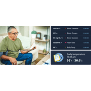 Nomo Smart Care 24/7 Medical Alert System with Fall Detection, Motion Sensors, and 911 Dispatch