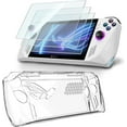 thumbnail image 1 of Screen Protector (3+1Pack) Compatible for ASUS ROG Ally Handheld 7 inch 2023,Tempered Glass Film Anti-Scratch High Definition and Clear TPU Handle Protective Cover, 1 of 6