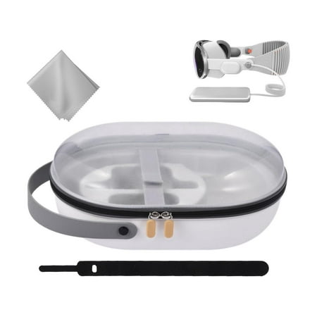 Carrying Case for Apple Vision Pro Anti-Fall Hard Travel Case for Apple Vision Pro Case Protable Waterproof Storage Bag for Apple Vision Pro Accessories