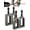 #9+#11-4pc, variant on Electric Drill Wire Twisting Tool with 1/4" Hex Shank, Heavy Duty Steel Wire Twisting Attachment for Fence Repair, Rebar Tying, Electrical Hand Tools