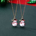 thumbnail image 2 of Collares de Navidad Árbol de Navidad Copo de nieve Reno Campana Colgante Collar Cuello largo, 2 of 4
