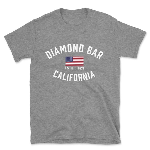 Diamond Bar California Patriot Men's Cotton T-Shirt