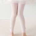 thumbnail image 5 of ZACPNCV Little Girls Fishnet Tights Princess Hollow Out Footed Leggings Toddler Dancing Pantyhose Uniform Stockings Pink 2-3 Years, 5 of 7