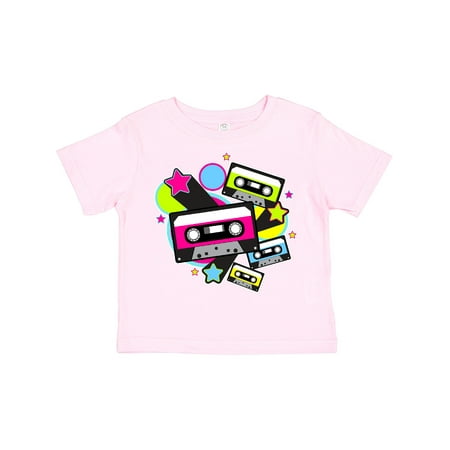 

Inktastic The 80s Cassette Tapes Boys or Girls Toddler T-Shirt