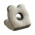 thumbnail image 1 of Jifengmusical - Almohada cervical en forma de U para viajes, oficina, conducción, soporte para el cuello, dormir Gris oscuro, 1 of 5