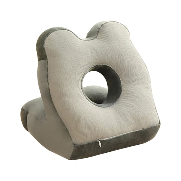 Jifengmusical - Almohada cervical en forma de U para viajes, oficina, conducción, soporte para el cuello, dormir Gris oscuro