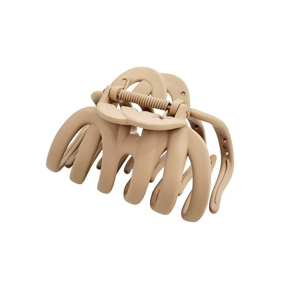 Large Hair Claw Octopus Shape Anti-slip Teeth Hair Clip Women Strong Grip Non-slip Back Head Shower Hair Accessories