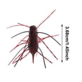 thumbnail image 3 of Klonfd For Black Simulation Sea Urchin Creature Sea Urchins Soft For For Drop Shot And Finesse Slow Sinking, 3 of 6