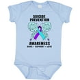 thumbnail image 3 of Inktastic Suicide Prevention Awareness Hope Support and Love Boys or Girls Baby Bodysuit, 3 of 5