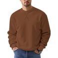 thumbnail image 2 of GENTS BLISS Crew Neck Men Sweatshirts Fleece Long Sleeve Shirts for Men Casual Pullover Sweatshirts for Men, 2 of 5