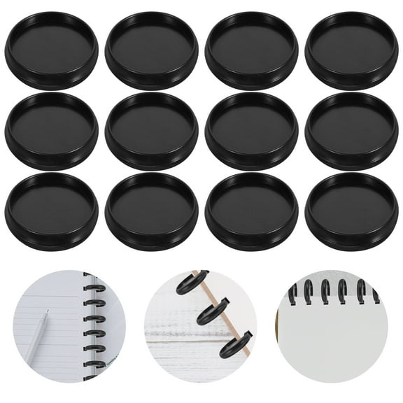 55Pcs Binder Discs for Loose Leaf Binder Book Binding Planners Scrapbook