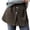Coffee, variant on Women Shirt Extension Skirt Blouse Underskirt Layered Fashion Versatile Tunic Top Extender Dresses, XL, Coffee