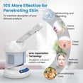 thumbnail image 2 of Facial Steamer Nisperos Nano Ionic Pulverizador giratorio 360°, 2 of 7