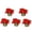C, variant on ShaoXinWan Christmas Decorations Indoor Outdoor, Artificial Poinsettia Potted Flower Set, Faux Floral Arrangement with Basket for Table Mantel Entry
