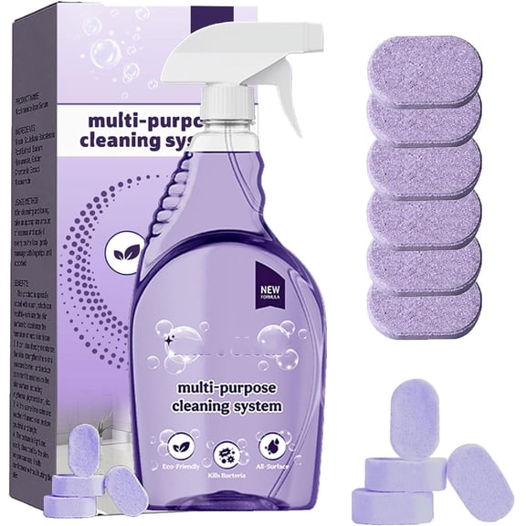 Spray Oven Cleaner & All-Purpose Cleaner, Multi-purpose Cleaning System, Cleaner for Instant Stain Removal