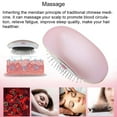thumbnail image 3 of New Negative Ion Anti static Hairbrush Portable Electric Scalp Massage Comb Pink, 3 of 8