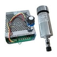 thumbnail image 4 of Air cooled 0.4kw CNC spindleMotor Kit ER11 chuck 400W Spindle Motor / Power Supply speed governor For Engraving, 4 of 7