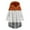 Brown, variant on UAMVSH Fuzzy Sherpa Hoodie Jackets for Women Color Block Warm Winter Plush Fleece Long Sleeve Button down Hooded Sweatshirts(X-Large,Gray 1)