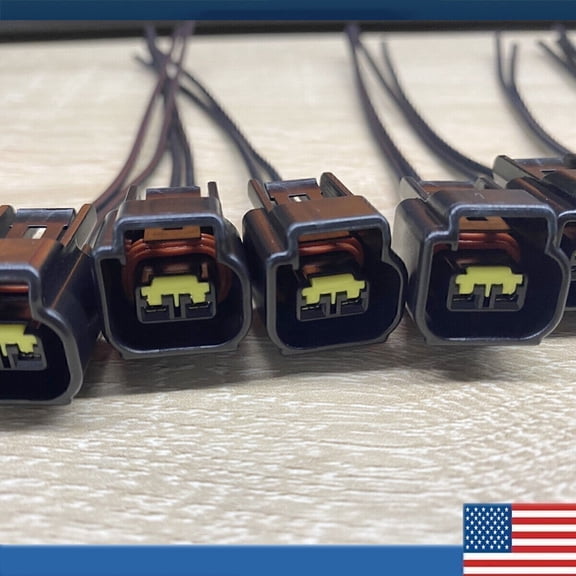 8pcs Ignition Coil Connector Plug Harness For Ford F-150 F-250 4.6L 5.4L 6.8L