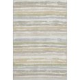 thumbnail image 2 of Addison Rugs Mayfield Premium Machine Washable Transitional Stripes Ivory Rectangle Rug, 5' x 7'6", 2 of 6
